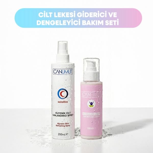 Cilt Lekesi Giderici ve Dengeleyici Bakım Seti