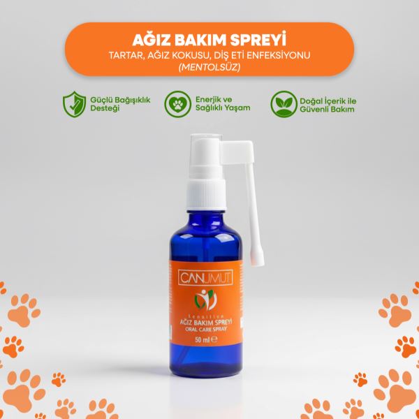 Ağız Bakım Spreyi – Evcil Dostlar İçin Ağız Hijyeni Desteği